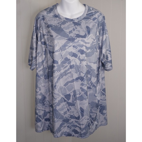 Pinspark Other - Pinspark Large Blue Camo Polyester UPF 50+ Performance T-Shirt
